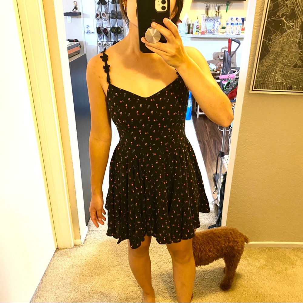 KIMCHI BLUE (Urban Outfitters) Floral Skater Dress - Picture 7 of 7